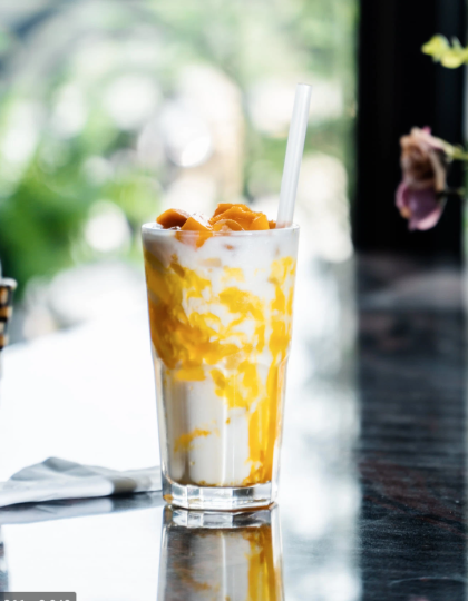 Milk Tea Mango - Trà Sữa Xoài